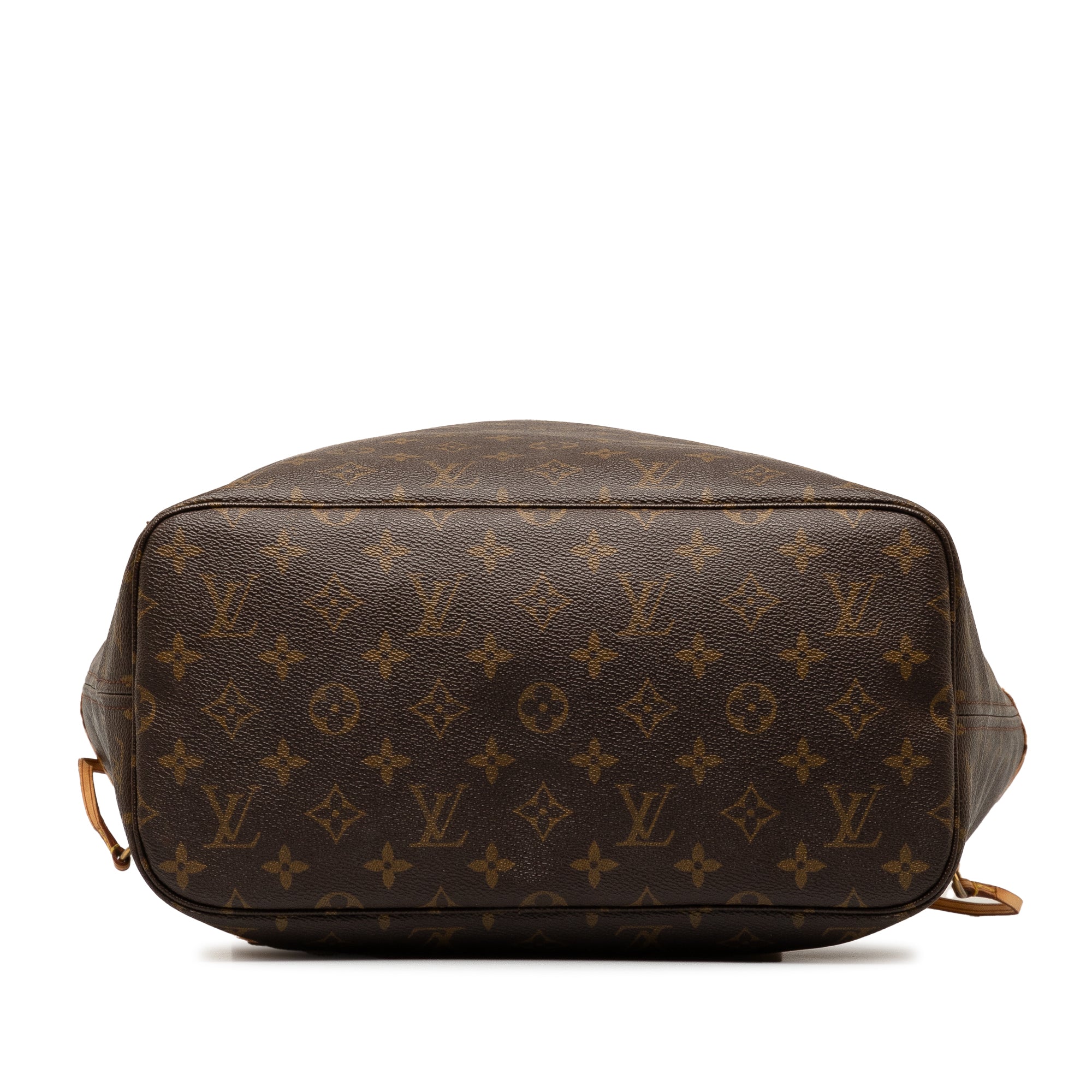 Brown LV Monogram Neverfull MM Tote Bag