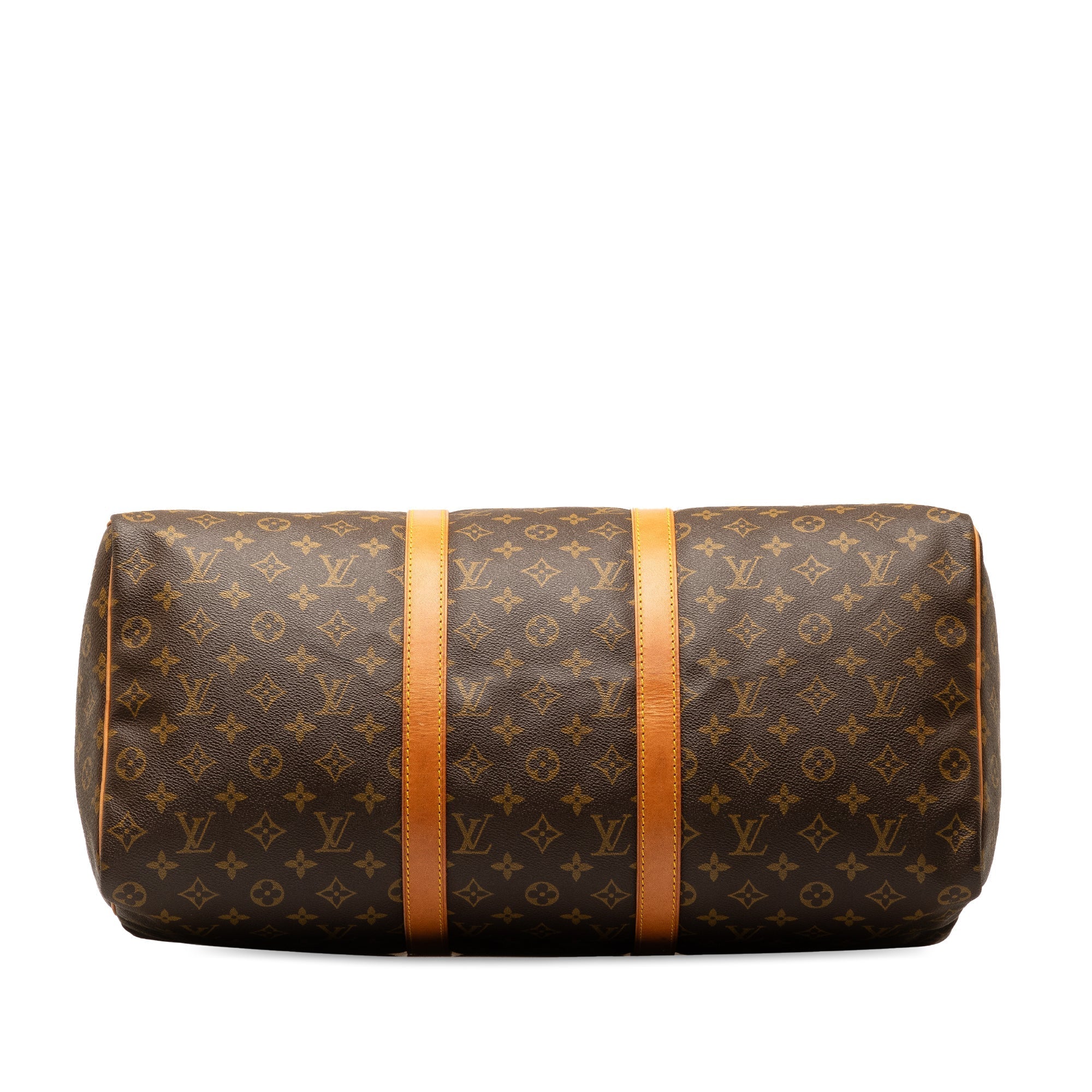 Brown LV Monogram Keepall 50 Travel Bag
