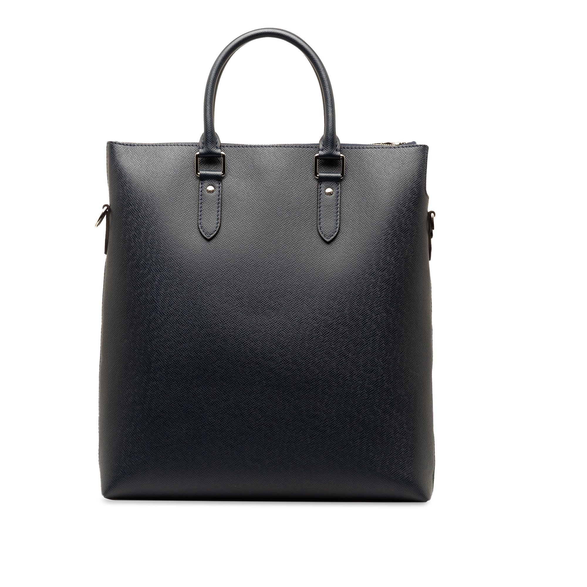 Black LV Taiga Anton Tote Satchel