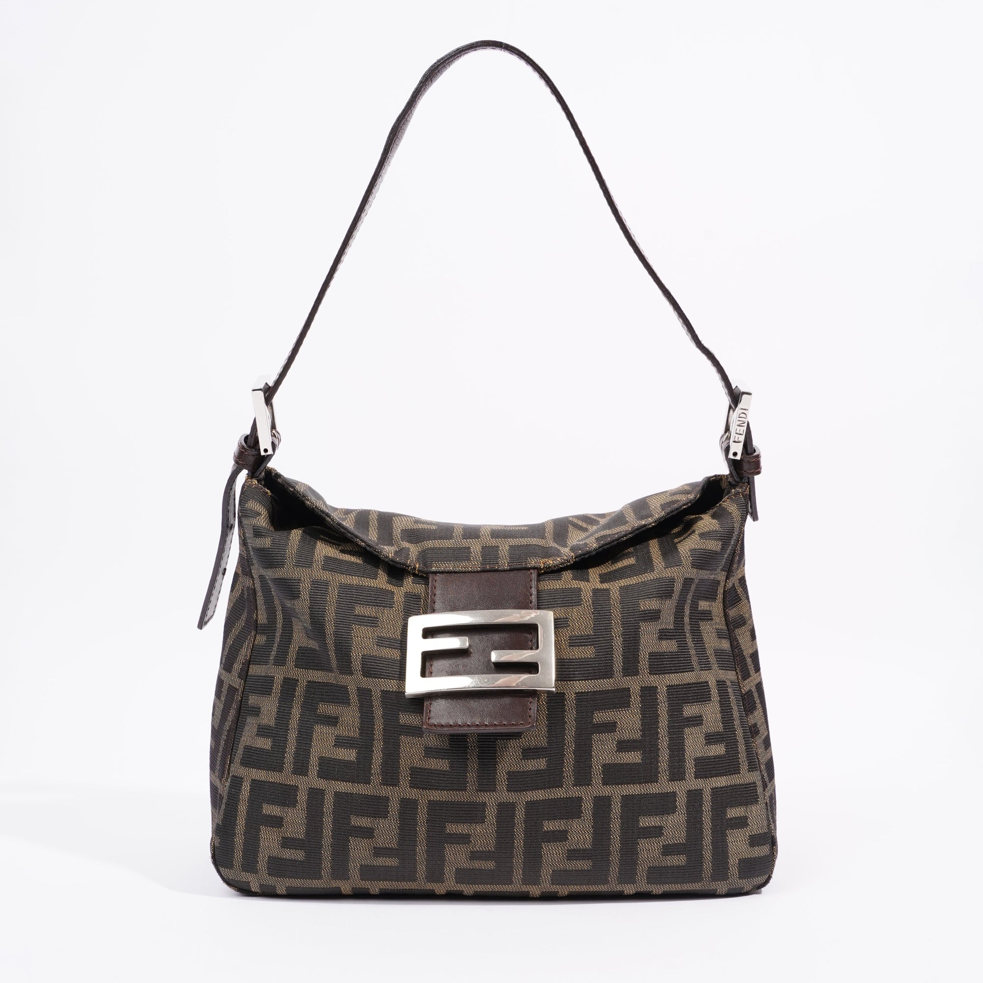 FNDI Mamma Baguette Brown Zucca Canvas