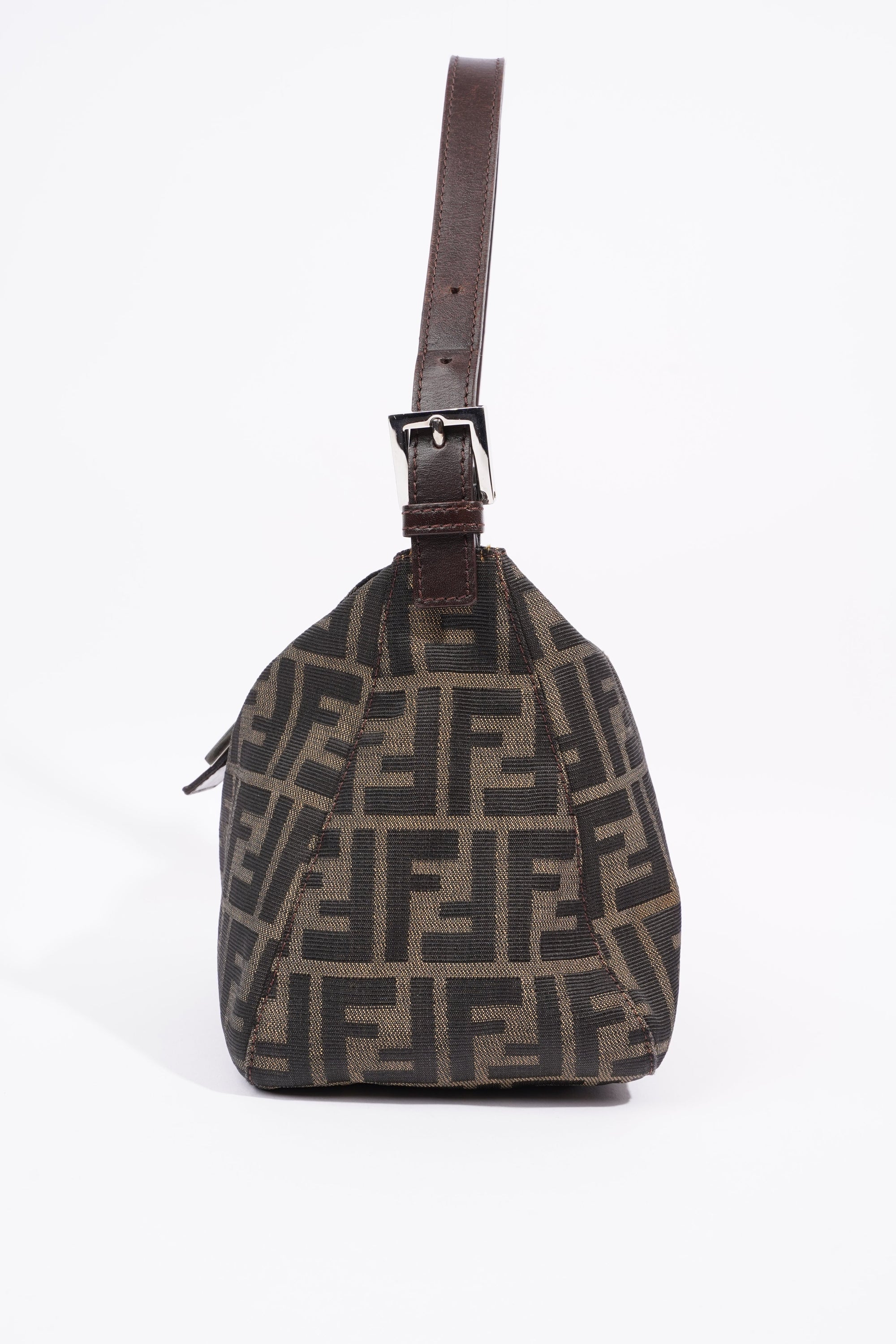 FNDI Mamma Baguette Brown Zucca Canvas