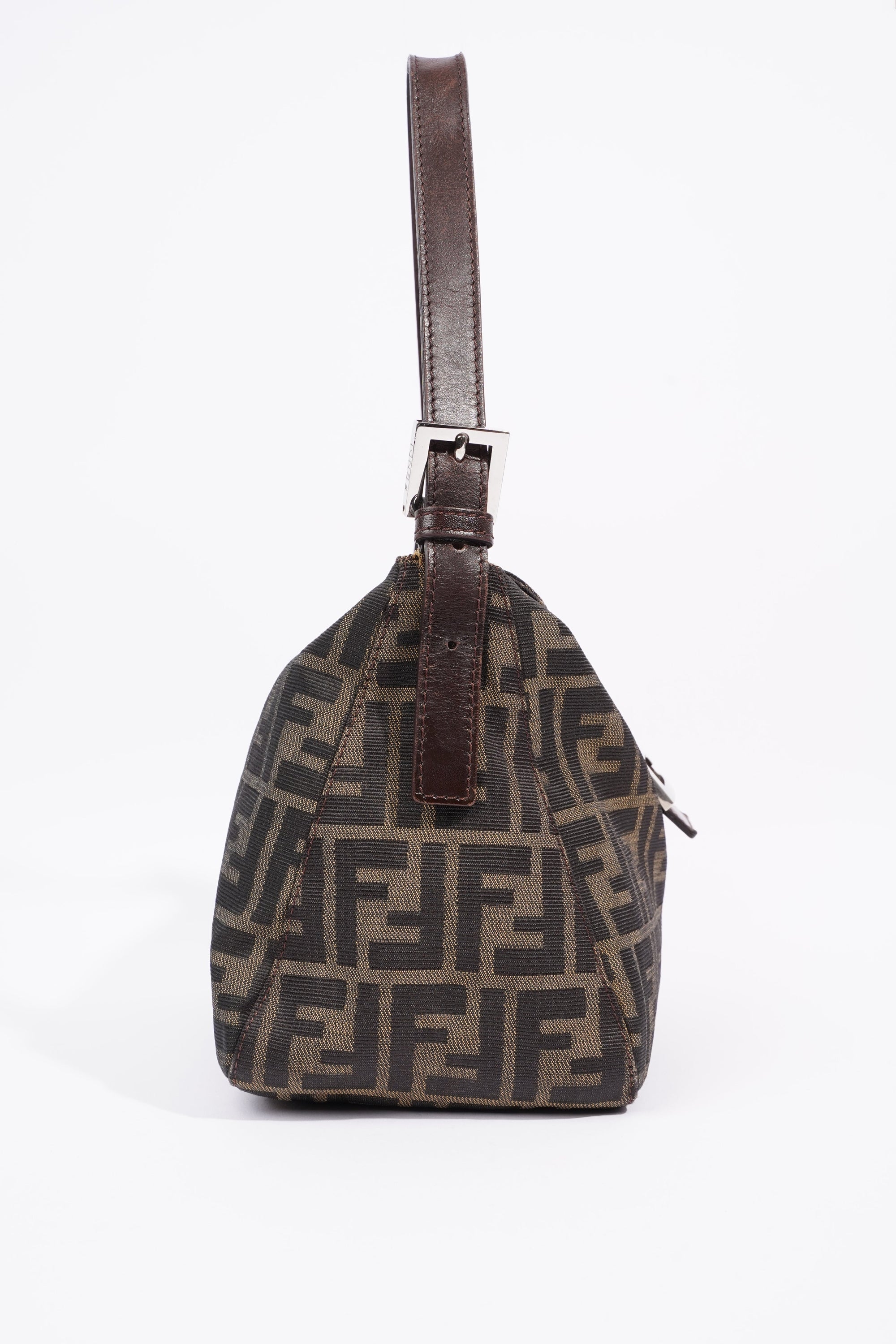 FNDI Mamma Baguette Brown Zucca Canvas