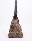 FNDI Baguette Bag Brown Zucca Canvas