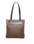 Brown LV Damier Ebene Clifton Tote Bag