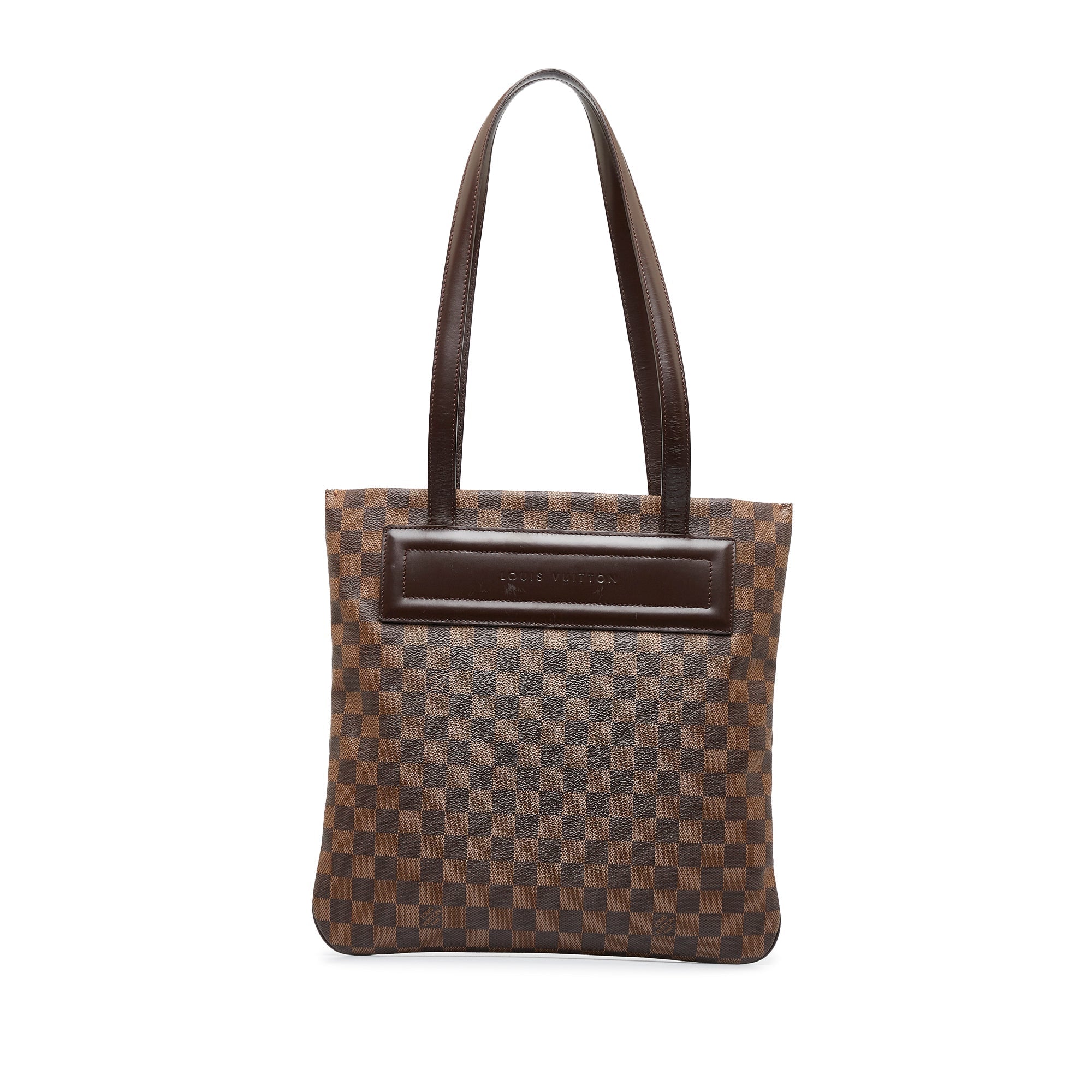 Brown LV Damier Ebene Clifton Tote Bag