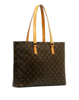 Brown LV Monogram Luco Tote Bag
