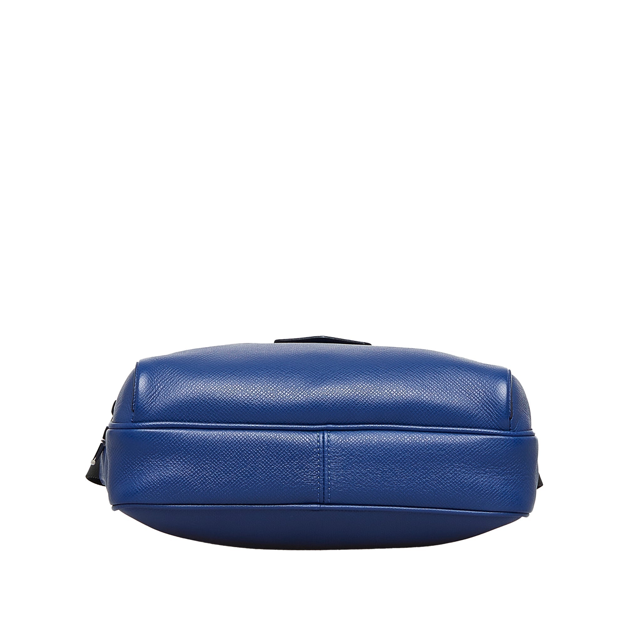 Blue LV Taiga Outdoor Messenger PM Crossbody Bag