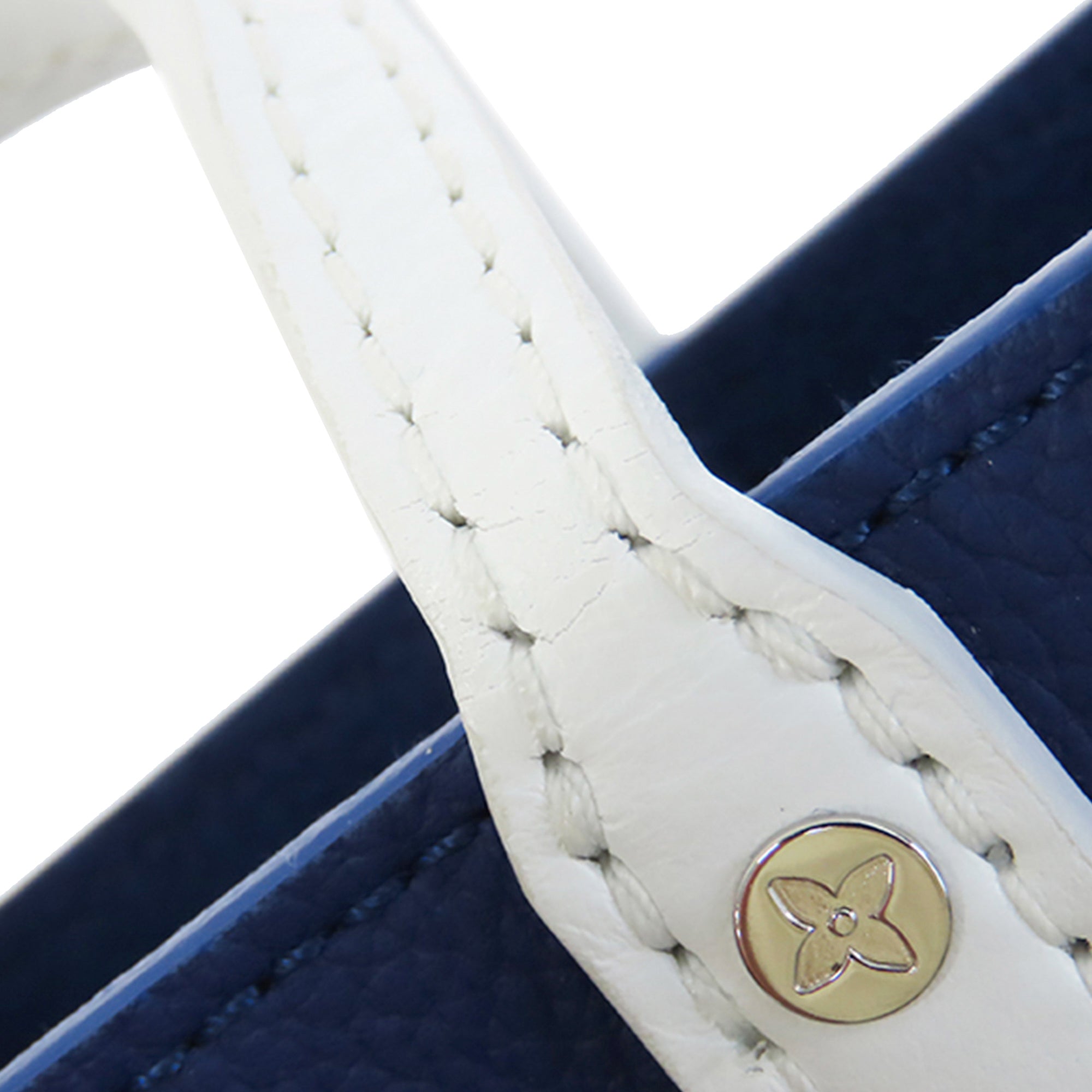 Blue LV Everyday Sac Plat XS Satchel