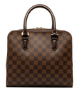 Brown LV Damier Ebene Triana HandBag