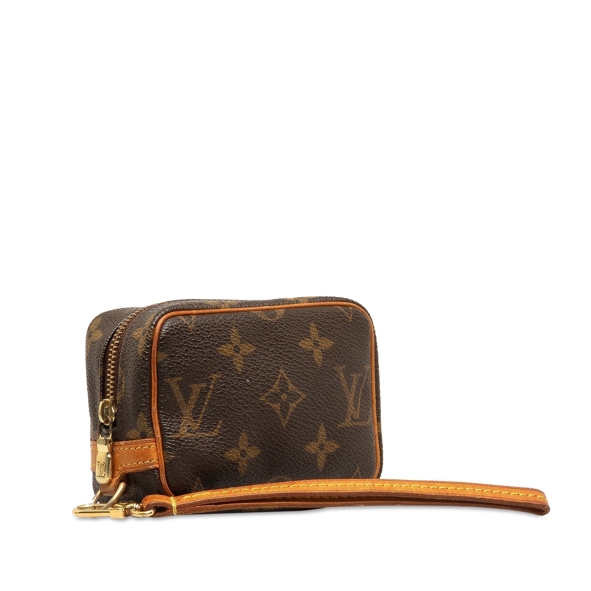 Brown LV Monogram Trousse Wapity Pouch