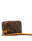 Brown LV Monogram Trousse Wapity Pouch