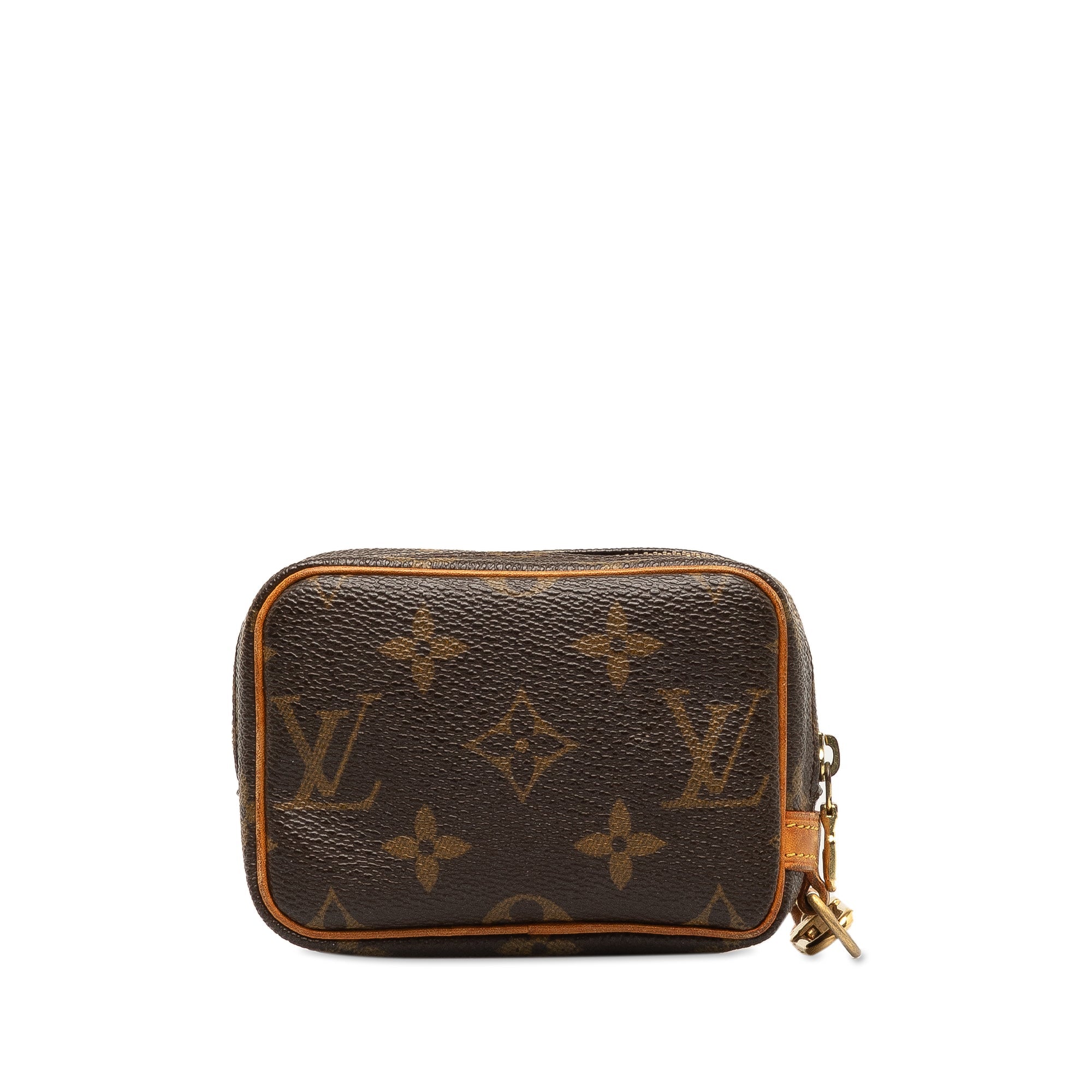 Brown LV Monogram Trousse Wapity Pouch