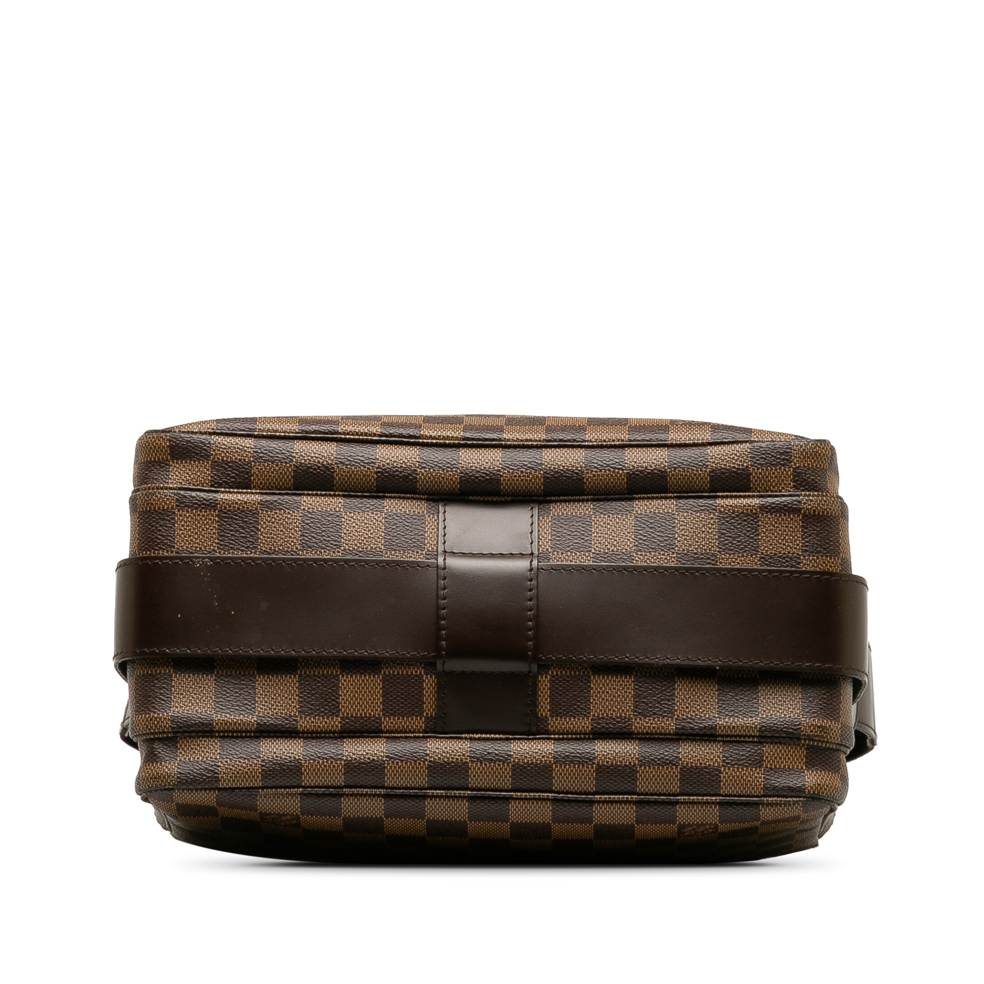 Brown LV Damier Ebene Naviglio Crossbody Bag