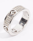 FNDI F Is FNDI Ring Silver Base Metal Medium