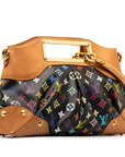 Black LV Monogram Multicolore Judy MM Satchel