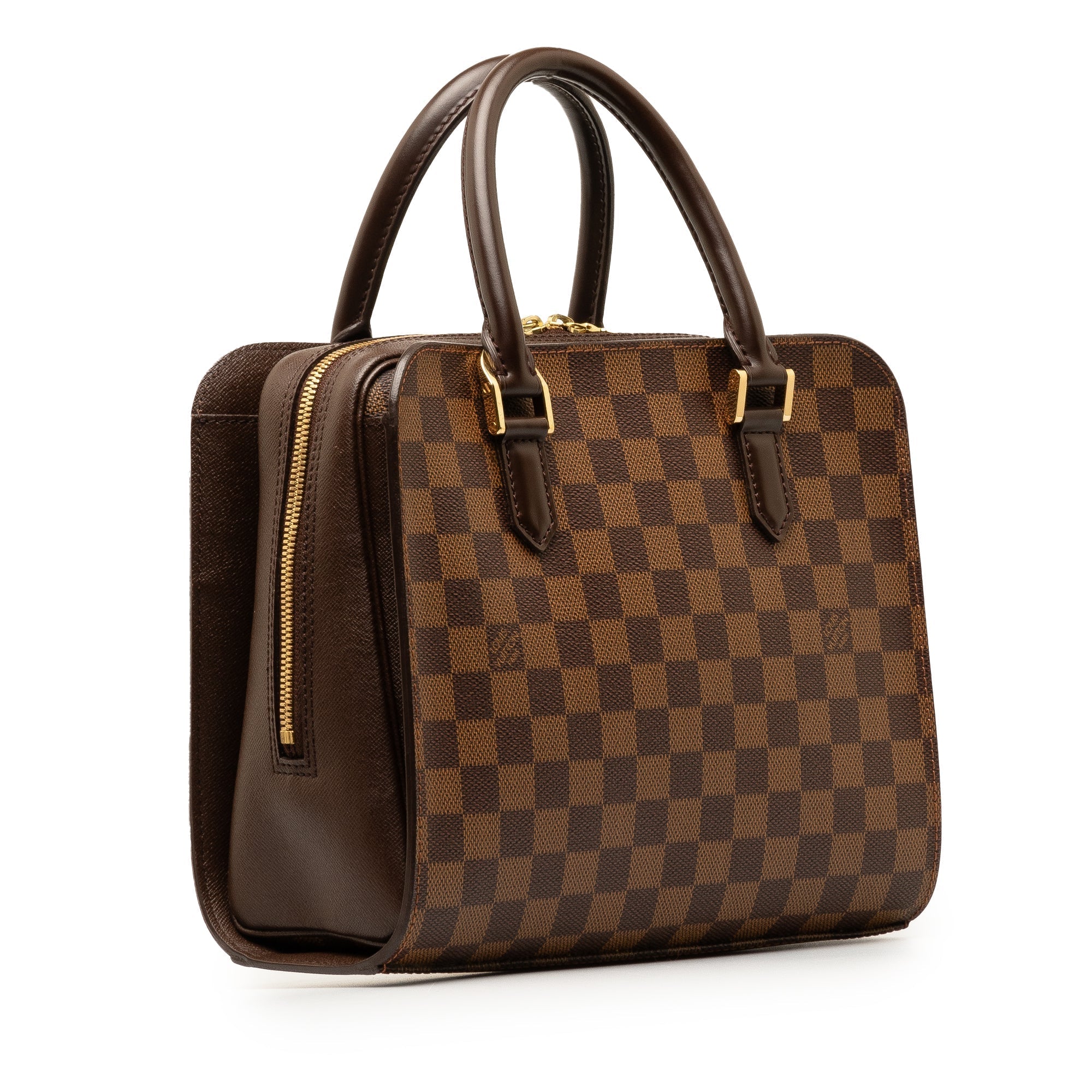 Brown LV Damier Ebene Triana HandBag