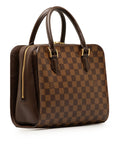 Brown LV Damier Ebene Triana HandBag