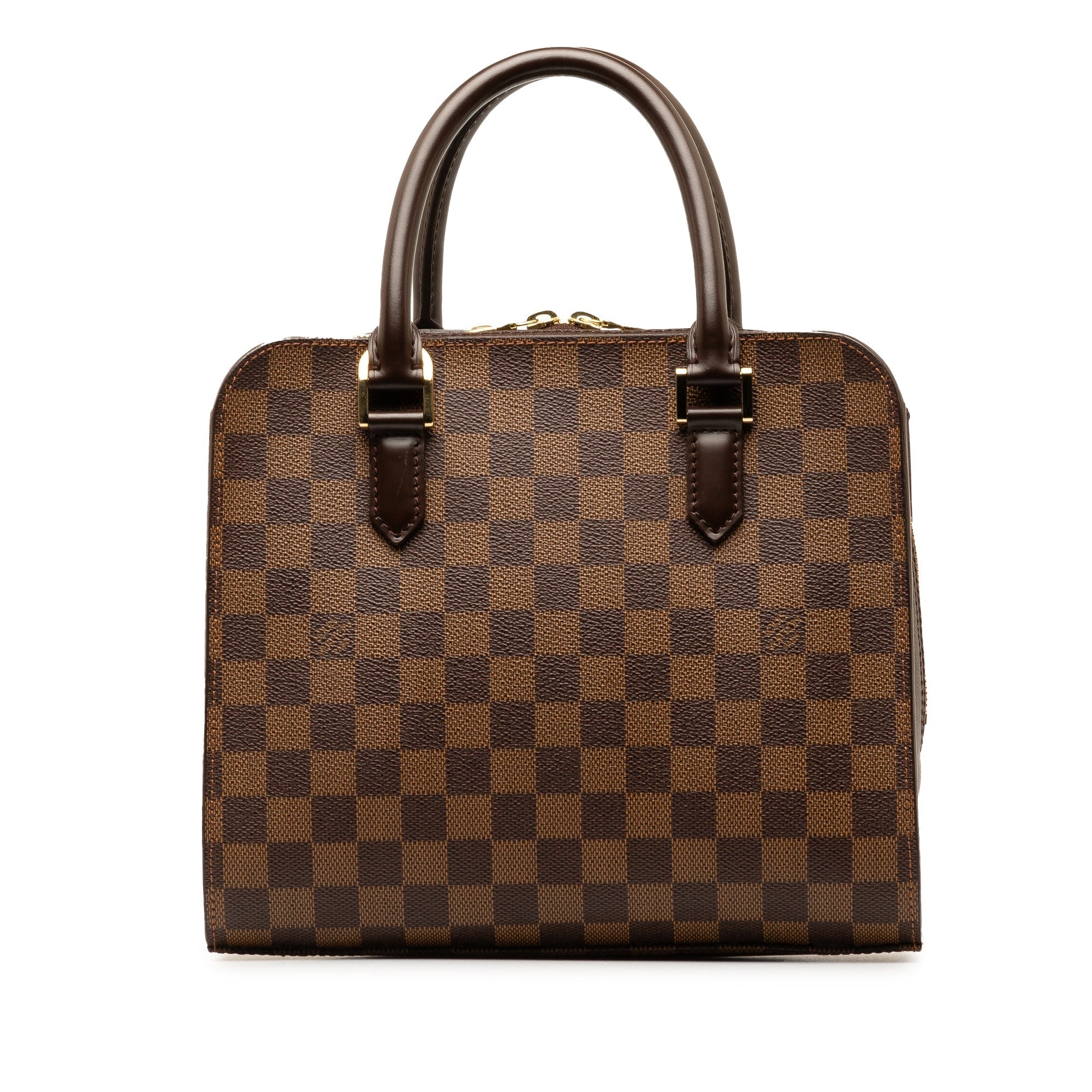 Brown LV Damier Ebene Triana HandBag