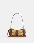 Ashton Mini Shoulder Bag (Gold/Redwood Multi)