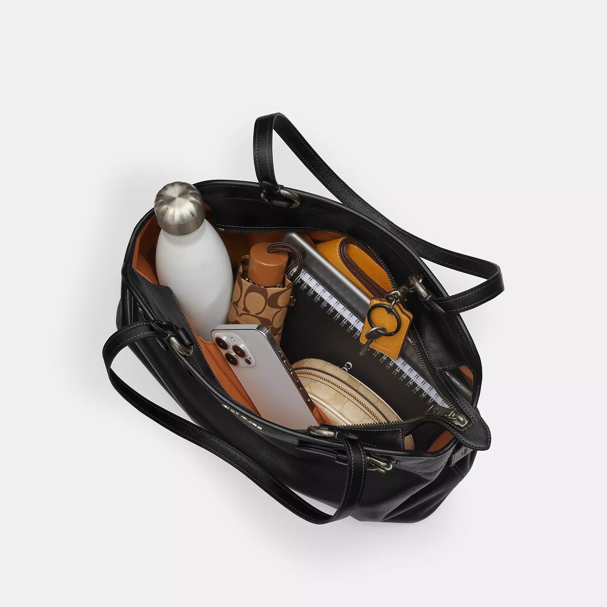 Easton Tote Bag (Gunmetal/Black)