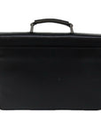 PRD Hand Bag Leather Black Auth arB