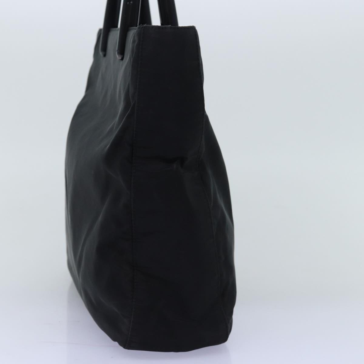 PRD Hand Bag Nylon Black Auth arB