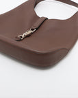 GCCI Leather Shoulder Bag Brown