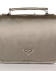 PRD Gray Satin Evening Bag