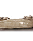 BBERRY Alligator Trench Shoulder Bag