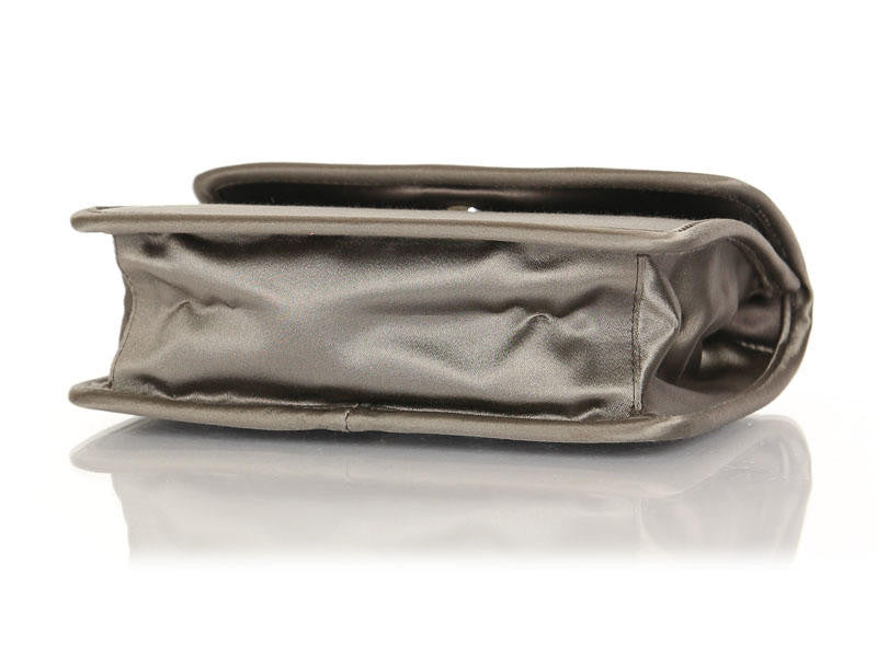 PRD Gray Satin Evening Bag