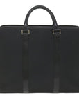 BBERRY Black Label Hand Bag Nylon Black Auth bs