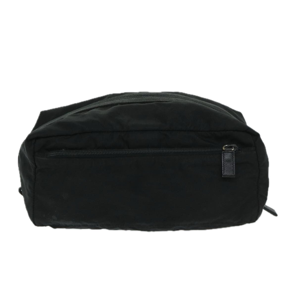 PRD Clutch Bag Nylon Black Auth bs