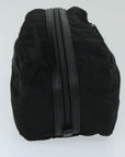 PRD Clutch Bag Nylon Black Auth bs