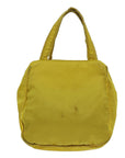 PRD Hand Bag Nylon Yellow Auth bs