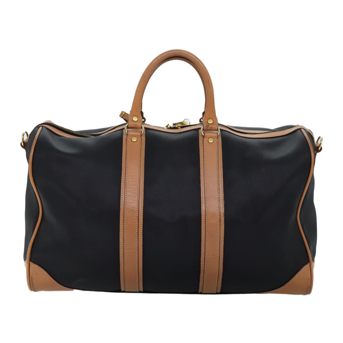 CHRISTIAN DOR Boston Bag PVC way Black Auth bs