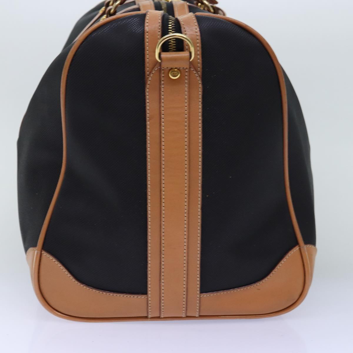 CHRISTIAN DOR Boston Bag PVC way Black Auth bs