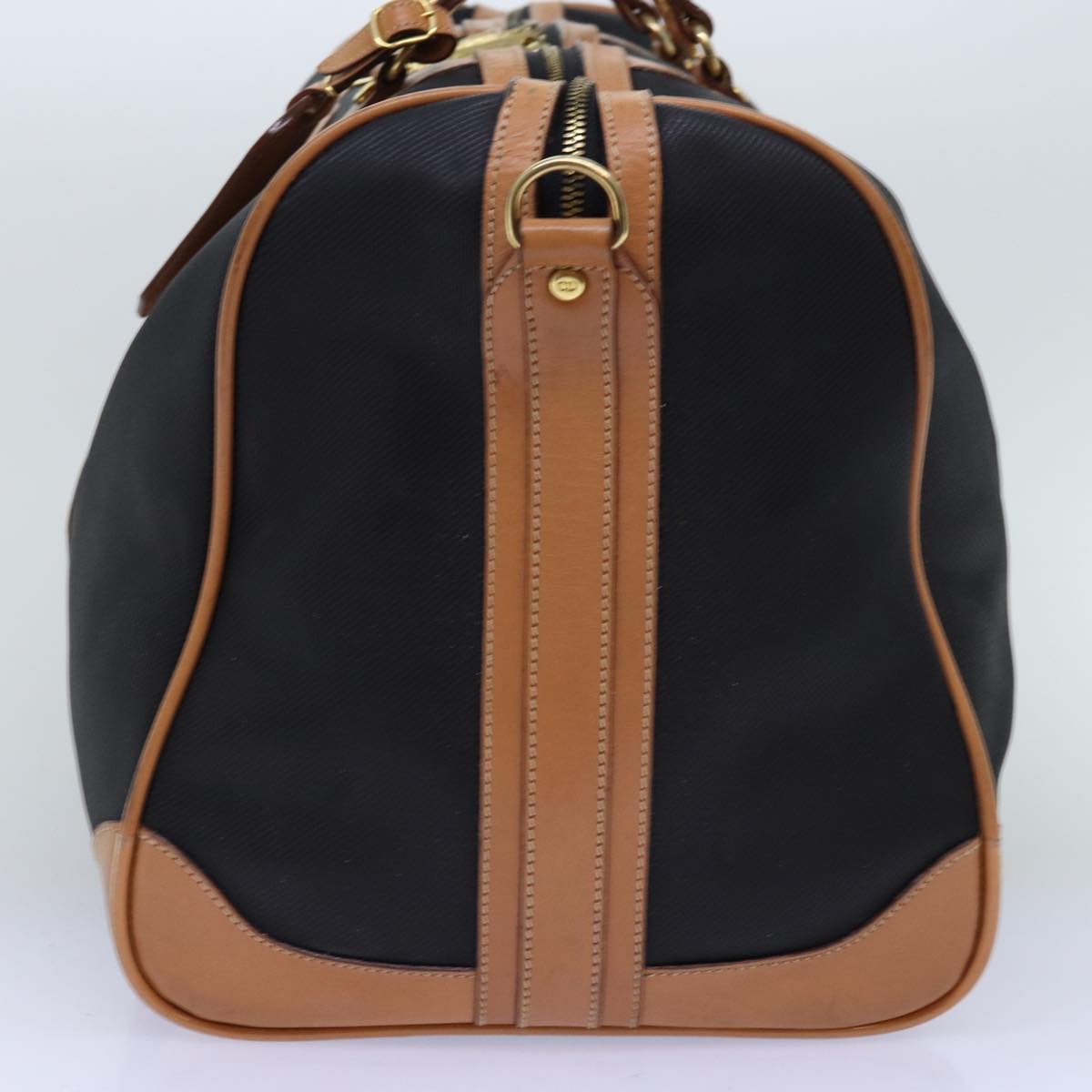 CHRISTIAN DOR Boston Bag PVC way Black Auth bs