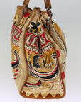 PRD Hand Bag Canvas Beige Auth bs
