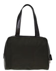 PRD Hand Bag Nylon Khaki Auth bs