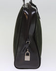 PRD Hand Bag Nylon Khaki Auth bs