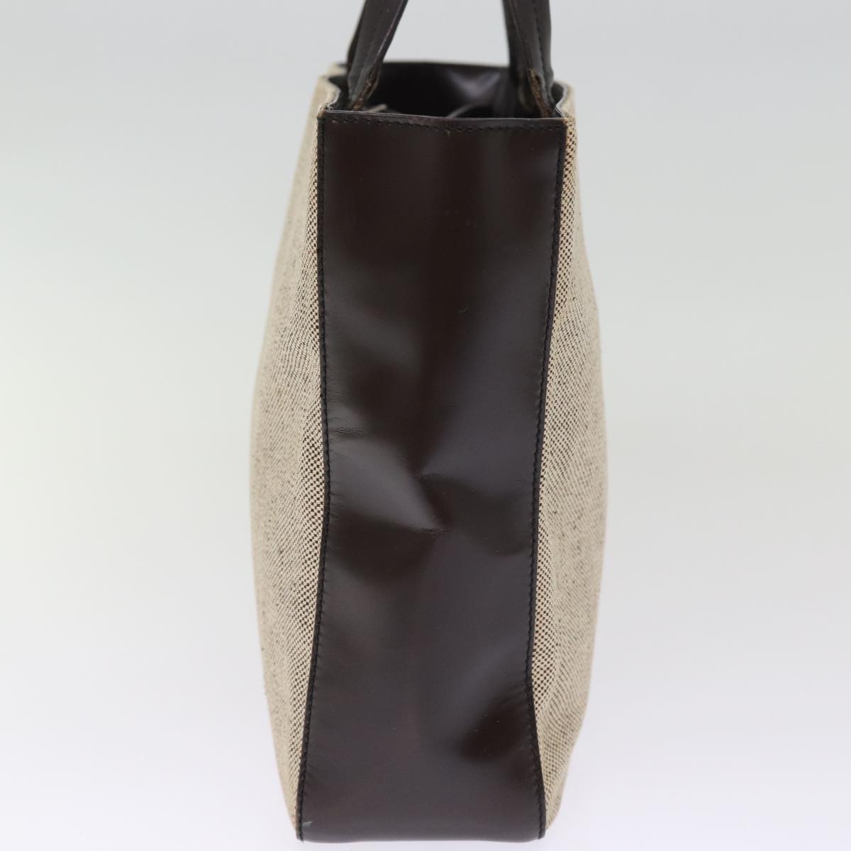 PRD Hand Bag Canvas way Beige Auth bs