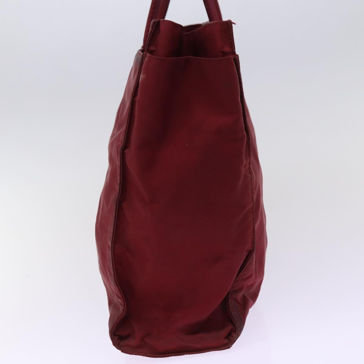 PRD Hand Bag Nylon Red Auth bs