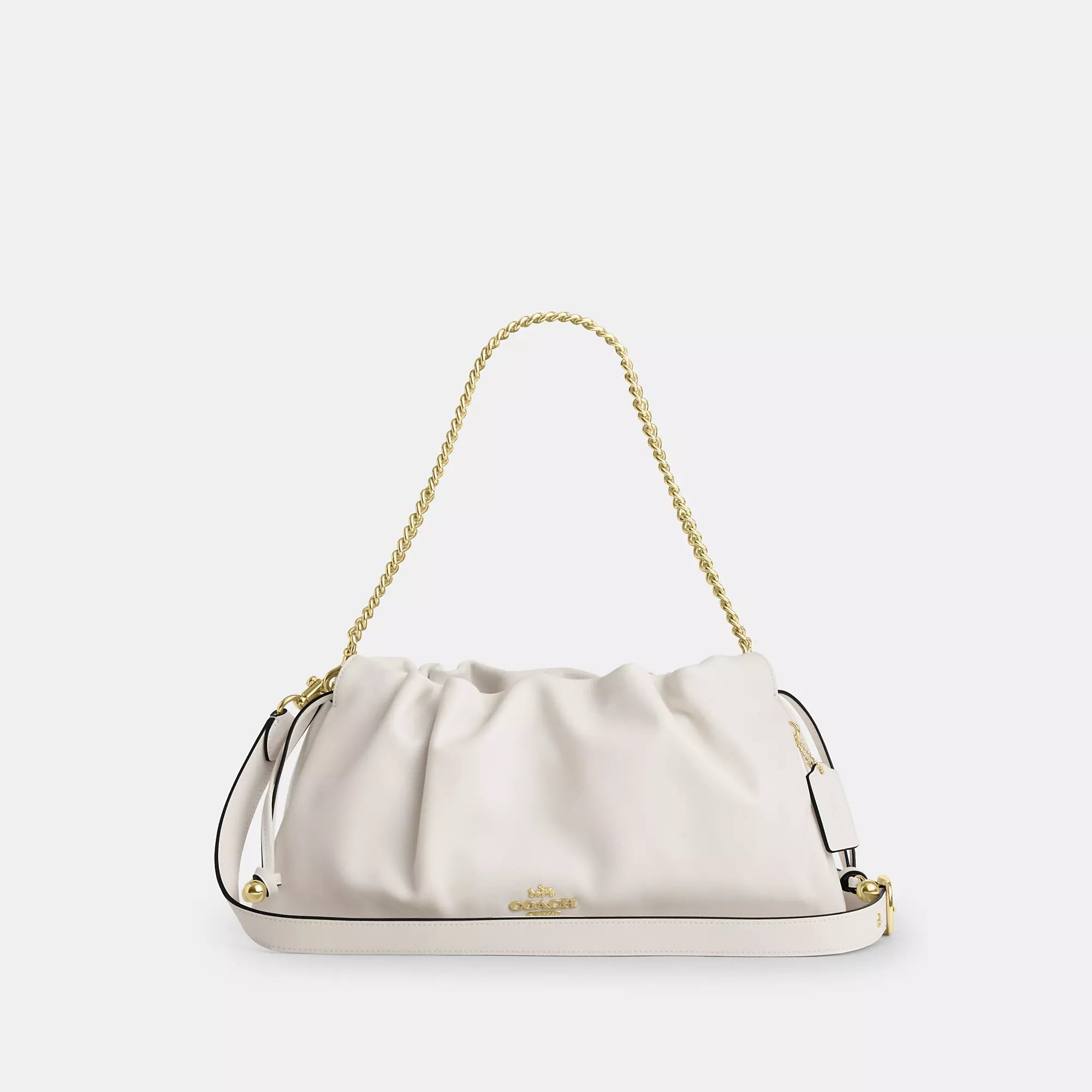 Faye Large Shoulder Bag (Silver)