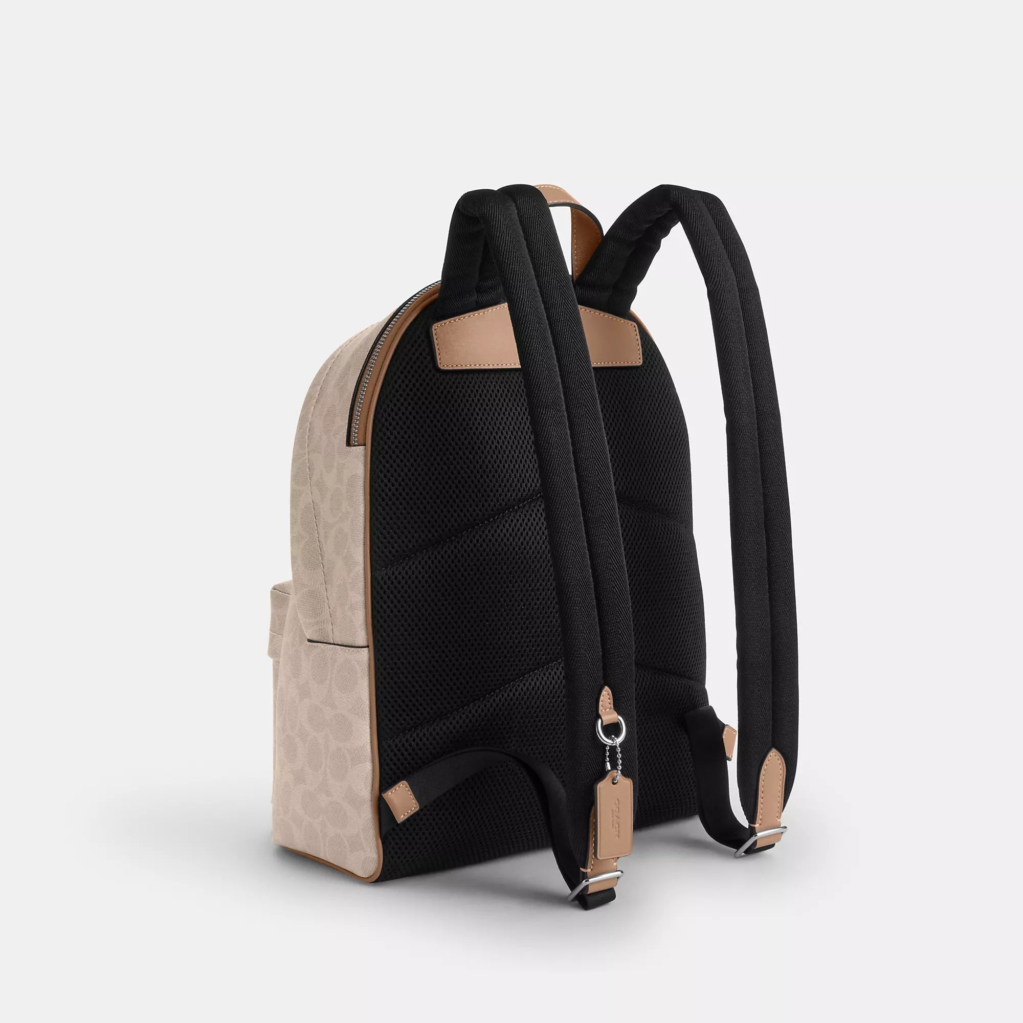 Taylor Small Backpack In Signature Canvas (Gold/Tan/Brown)