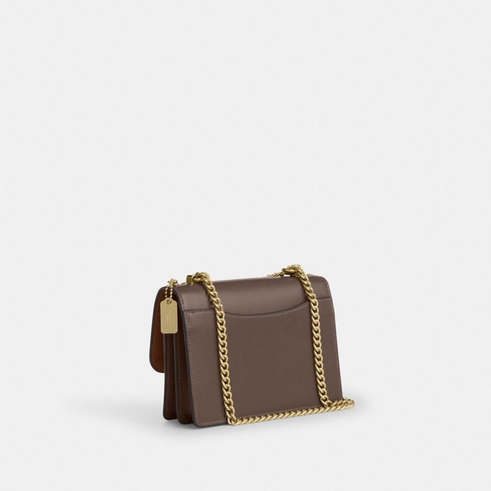 Mini Klare Crossbody Bag (Gold/Dark Stone)
