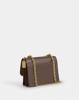 Mini Klare Crossbody Bag (Gold/Dark Stone)