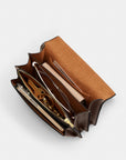 Mini Klare Crossbody Bag (Gold/Dark Stone)