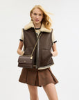Mini Klare Crossbody Bag (Gold/Dark Stone)