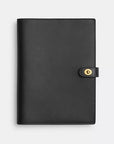 Notebook (smooth leather/Brass/Black)