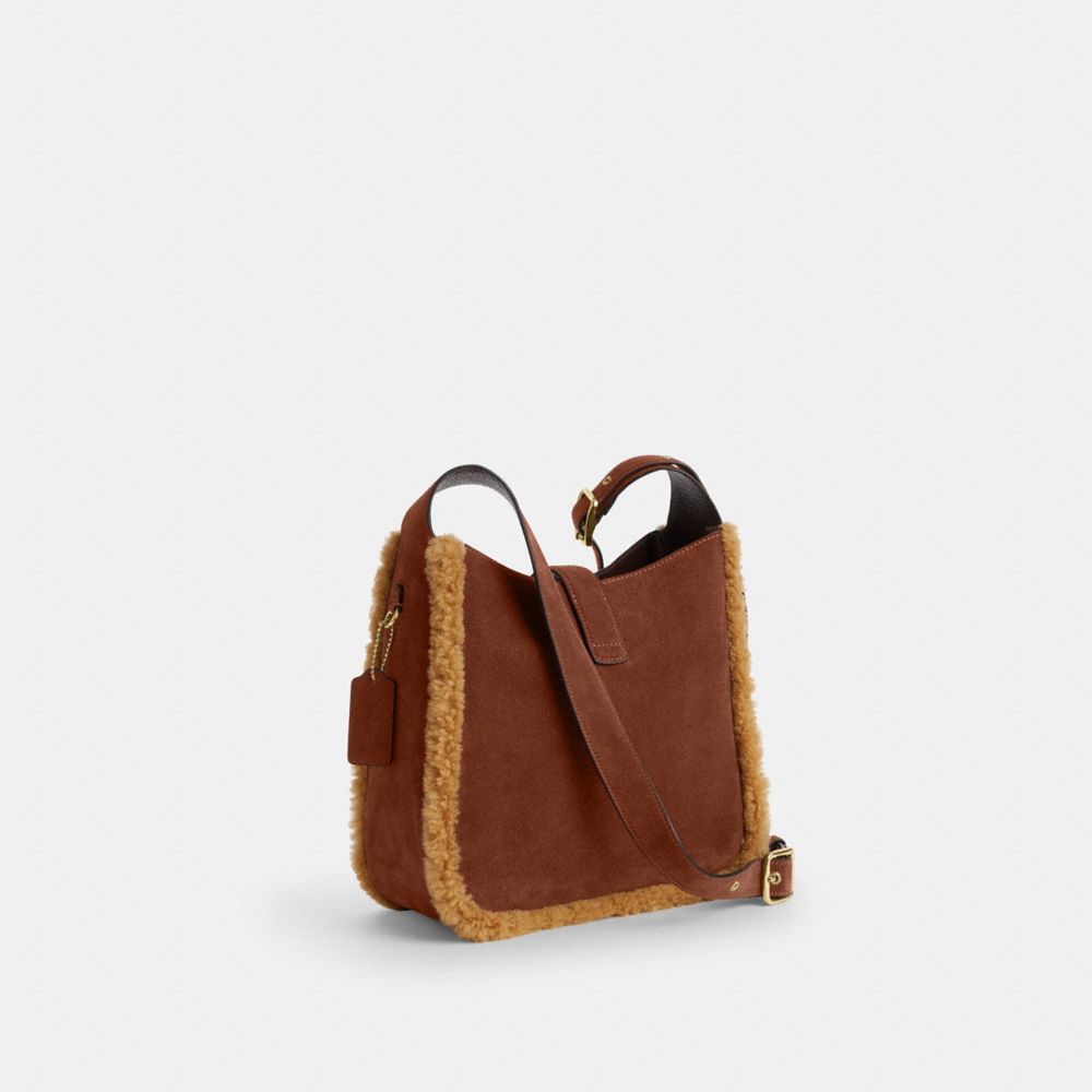 Hadley Convertible Crossbody Bag (Gold/Vintage Brown Multi)